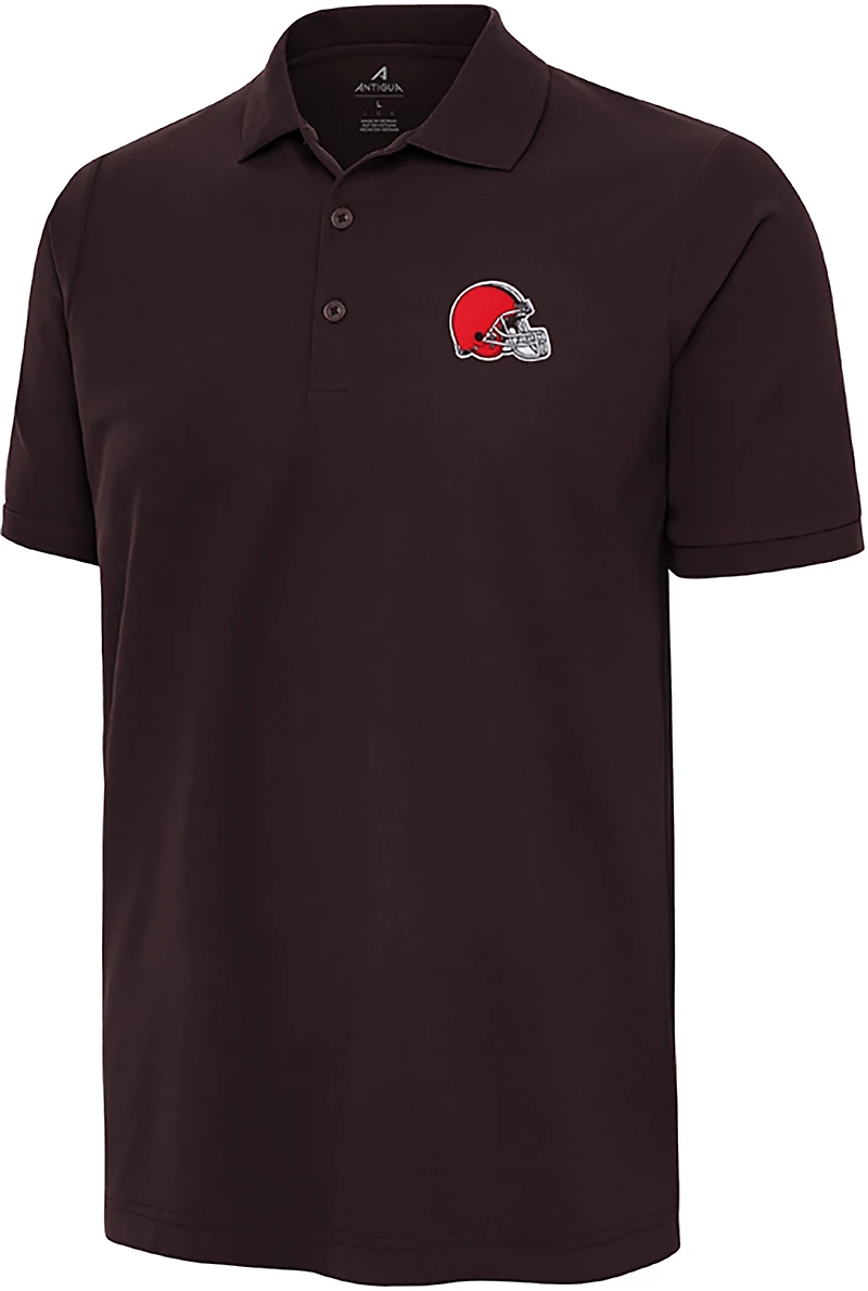 Antigua Men's Cleveland Browns Legacy Pique Polo