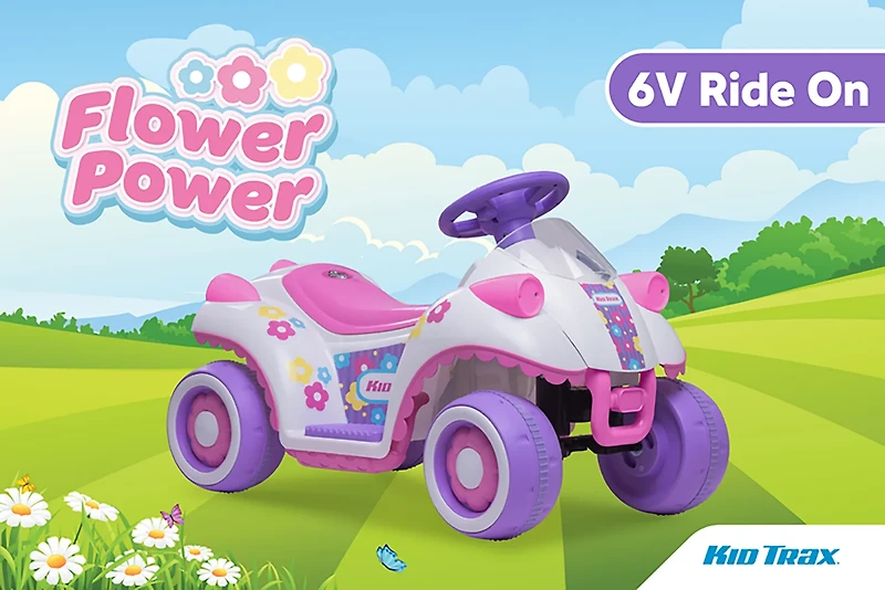 Flybar 6V Flower Power Ride-On