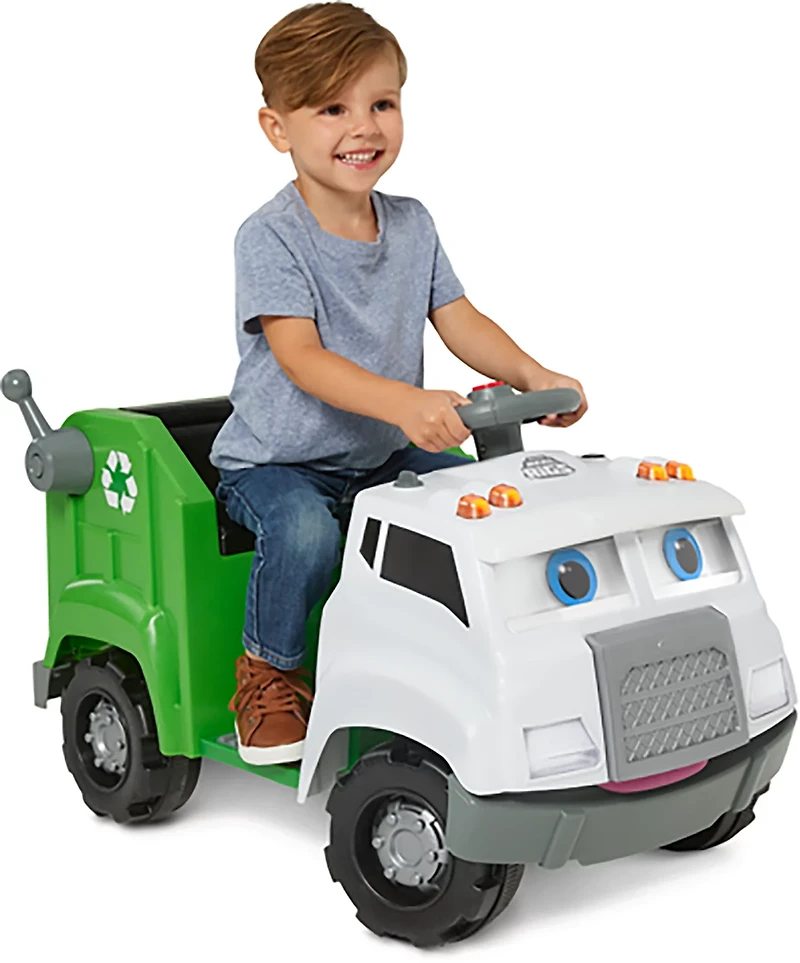 Flybar KT 6V Interactive Recycling Truck