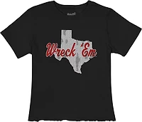 WILDCAT RETRO Women's Texas Tech State Script Meet and Greet T-shirt