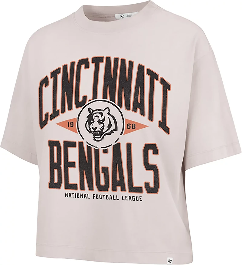 47 Women's Bengals Windthrow Ravine Cropped T-shirt