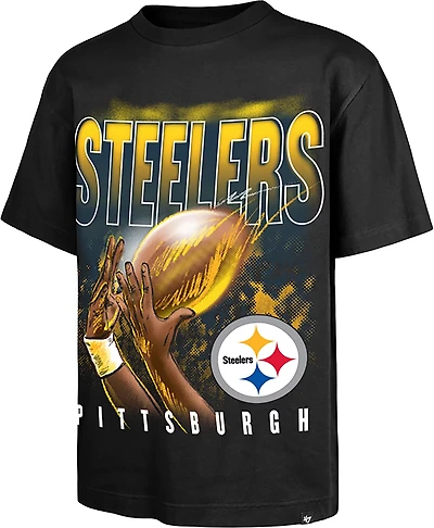 47 Steelers Fingertip Catch Foundation T-shirt