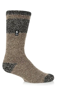 Heat Holders Men's Rook Block Twist Crew Socks