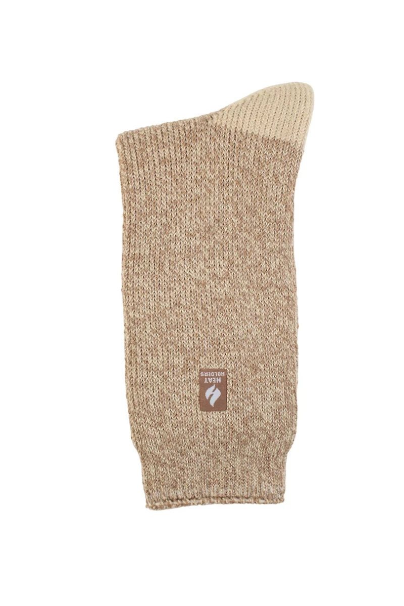 Heat Holders Payton Twist Heel and Toe Crew Socks