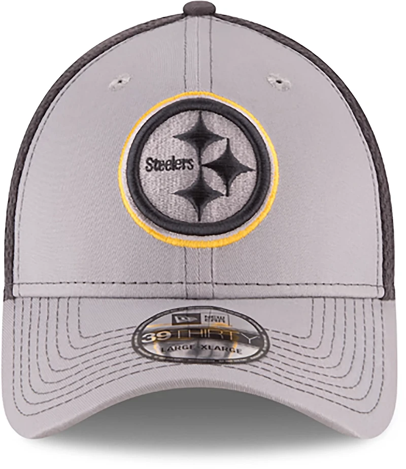 New Era Men's Steelers Grayed Out NEO 2 39THIRTY Cap