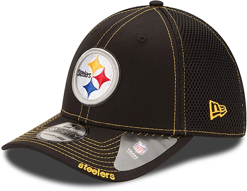New Era Men's Steelers Neo Team 39THIRTY Cap