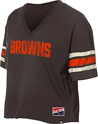 New Era Women's Cleveland Browns Throwback T-shirt