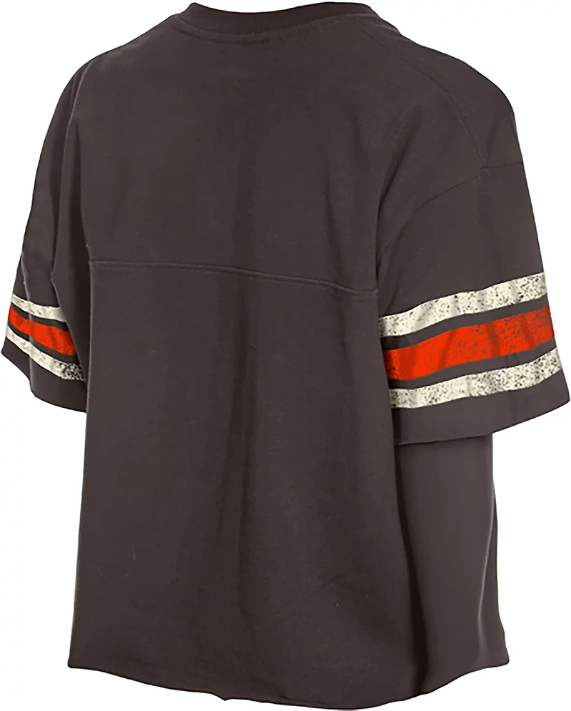 New Era Women's Cleveland Browns Throwback T-shirt