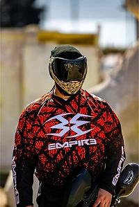 Empire EVS Paintball Goggle Mask with Dual Thermal HD Black Chrome Lens