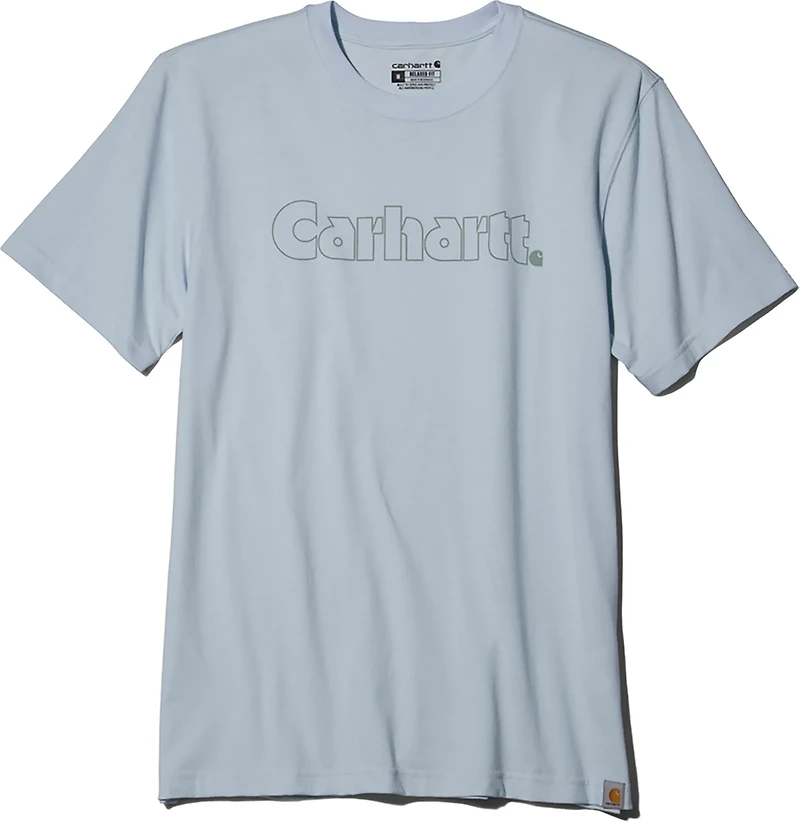 Carhartt Men's Relaxed Fit Lightweight Short Sleeve Logo Graphic T-shirt