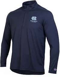 Champion Men's North Carolina Tar Heels Soft Touch 1/4 Zip Sweatshirt