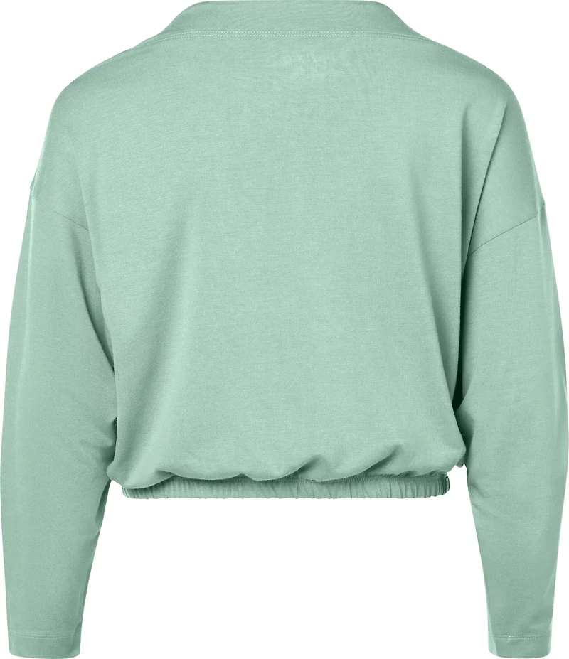 BCG Girls' Shoulder Play Long Sleeve T-shirt