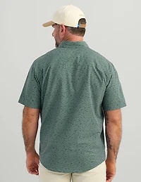 Huk Men's Kona Desert Rose Short Sleeve Shirt