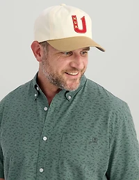 Huk Men's Kona Desert Rose Short Sleeve Shirt