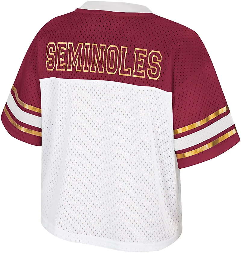 Colosseum Athletics Women's Florida State Treasure Football Jersey