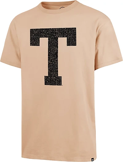 '47 Men's Texas A&M Dusted Imprint River Short Sleeve Crew Graphic T-shirt