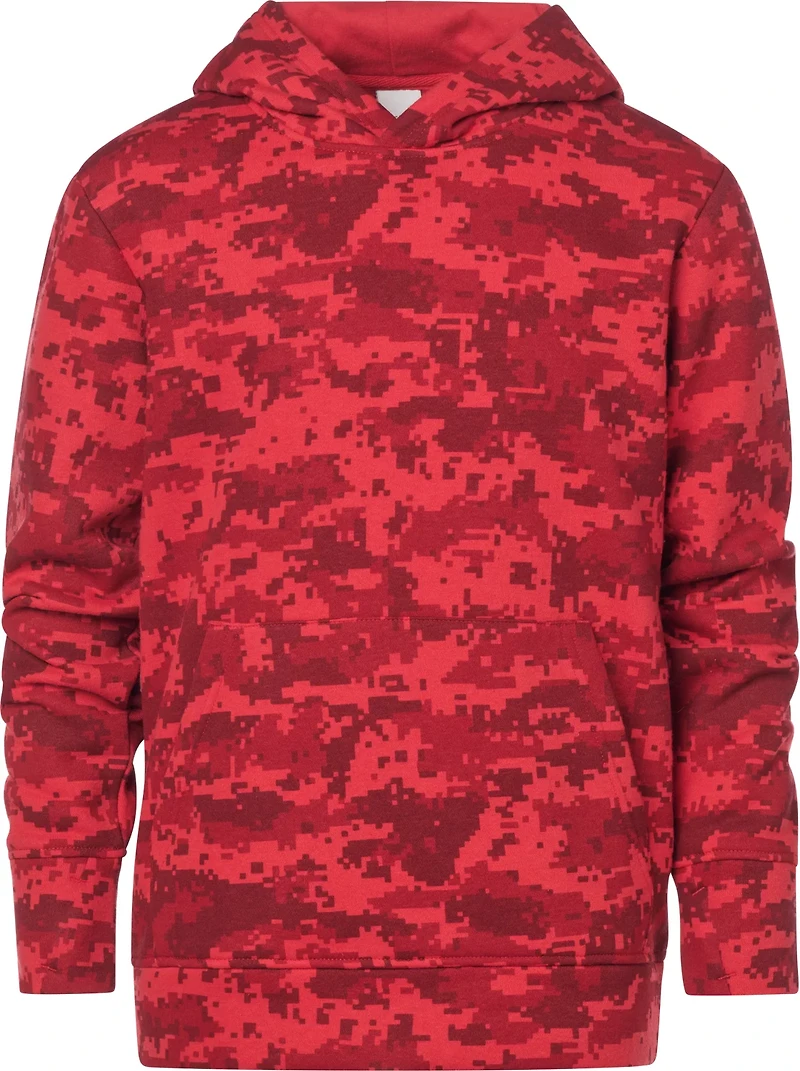 BCG Boys' Lifestyle Cotton Fleece Minecraft Camo Hoodie