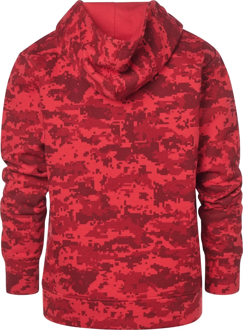 BCG Boys' Lifestyle Cotton Fleece Minecraft Camo Hoodie