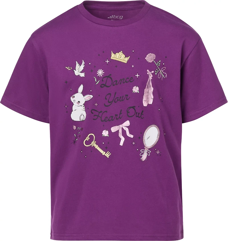 BCG Girls' Boxy Cutesy Graphic T-shirt