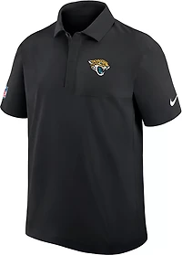 Nike Men's Jacksonville Jaguars Sideline Dri-FIT Woven Coach's Polo