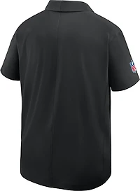 Nike Men's Jacksonville Jaguars Sideline Dri-FIT Woven Coach's Polo