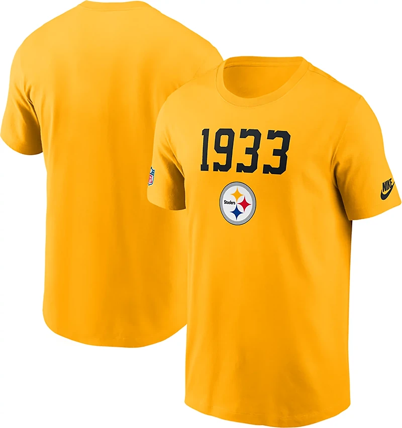 Nike Men's Steelers Dri-Fit Team Issue Crew T-shirt