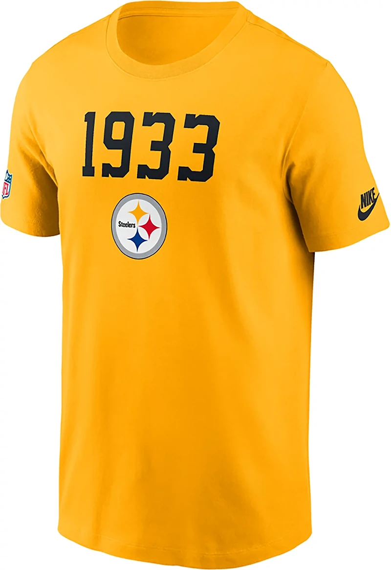 Nike Men's Steelers Dri-Fit Team Issue Crew T-shirt