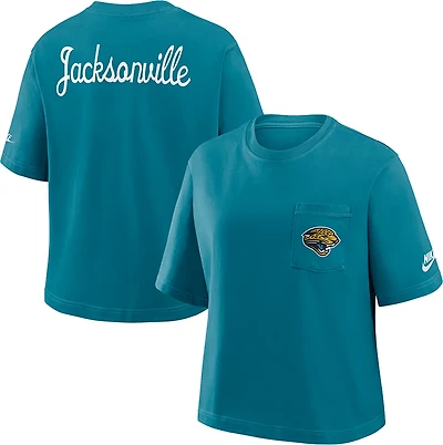 Nike Women's Jaguars Rewind Pocket Boxy T-shirt