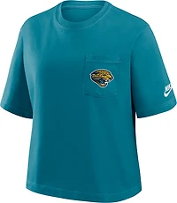 Nike Women's Jaguars Rewind Pocket Boxy T-shirt