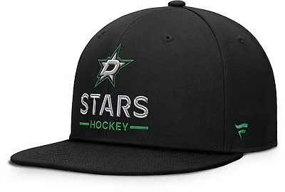 Fanatics Men's Stars Rink Flat Brim Structured Square Visor Adjustable Cap
