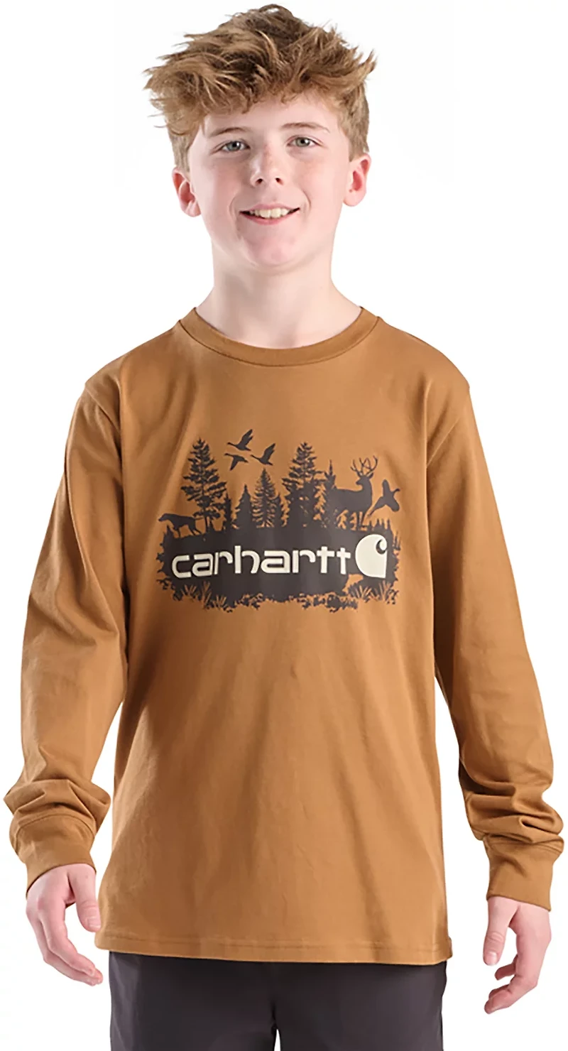 Carhartt Boys' Outdoor Long Sleeve T-shirt