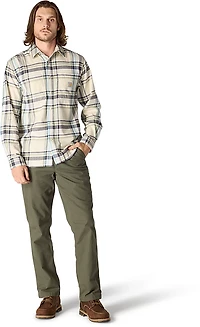 Carhartt Men's Rugged Flex™ Relaxed Fit Midweight Flannel Long-Sleeve Plaid Shirt