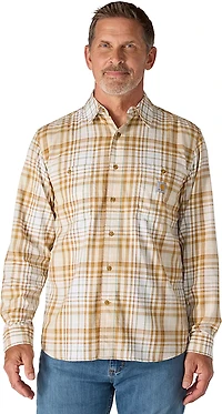 Carhartt Men's Rugged Flex™ Relaxed Fit Lightweight Flannel Long-Sleeve Plaid Shirt