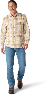 Carhartt Men's Rugged Flex™ Relaxed Fit Lightweight Flannel Long-Sleeve Plaid Shirt