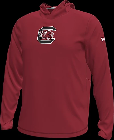 Under Armour Men's South Carolina Gamecocks Knockout Hooded Long Sleeve T-shirt