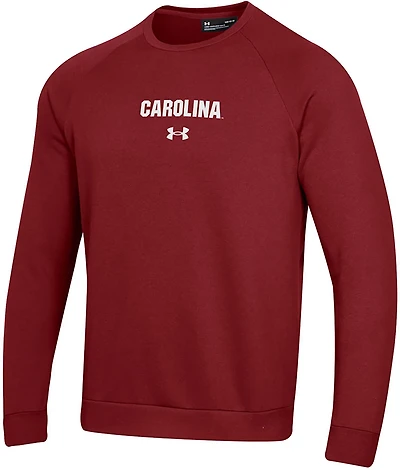 Under Armour Men's South Carolina Gamecocks All Day Fleece Crew Sweatshirt