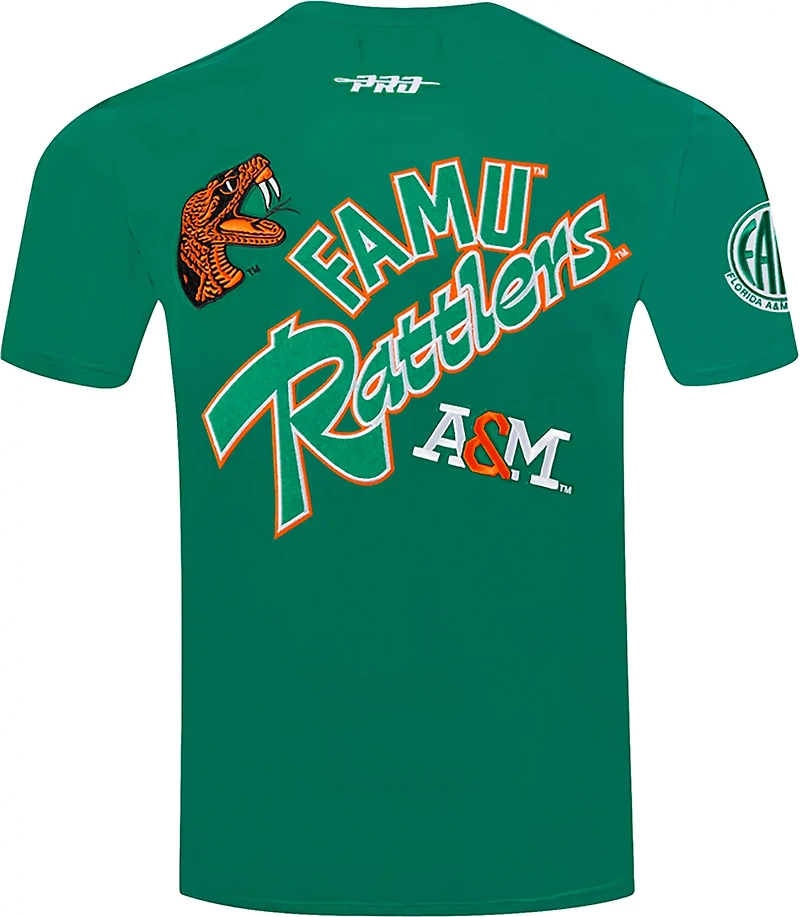 Pro Standard Men's Florida A&M University Homecoming Striped Graphic T-shirt