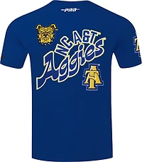 Pro Standard Men's North Carolina Agricultural and Technical State University Homecoming Striped Graphic T-shirt