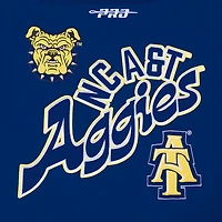 Pro Standard Men's North Carolina Agricultural and Technical State University Homecoming Striped Graphic T-shirt