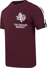Pro Standard Men's Texas Southern University Homecoming Striped Graphic T-shirt