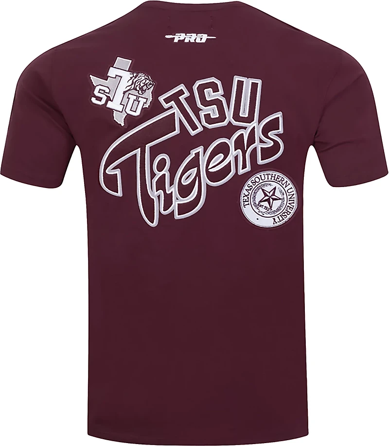 Pro Standard Men's Texas Southern University Homecoming Striped Graphic T-shirt