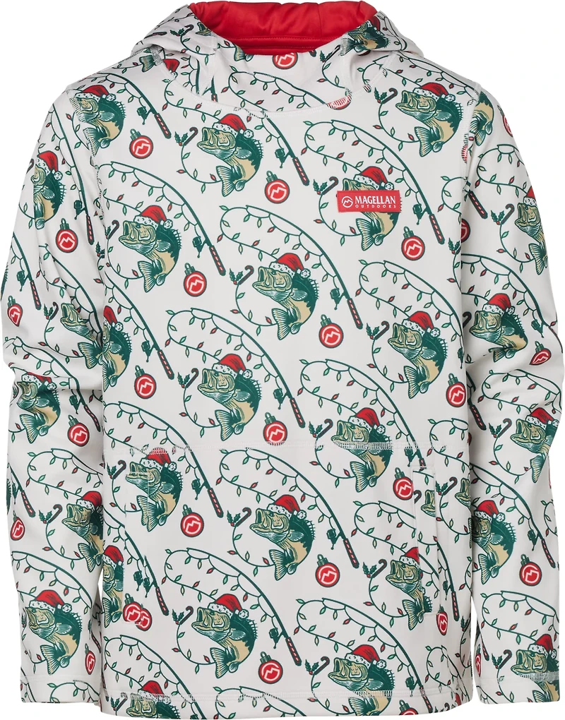 Magellan Outdoors Boys' Holiday Catch Fleece Hoodie