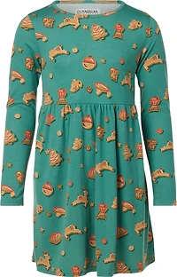 Magellan Outdoors Girls' Holiday Cookies Dress