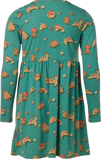 Magellan Outdoors Girls' Holiday Cookies Dress