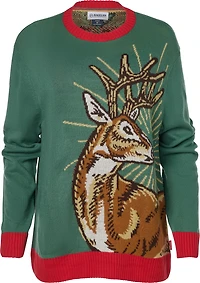 Magellan Outdoors Women's Holiday Reindeer Sweater