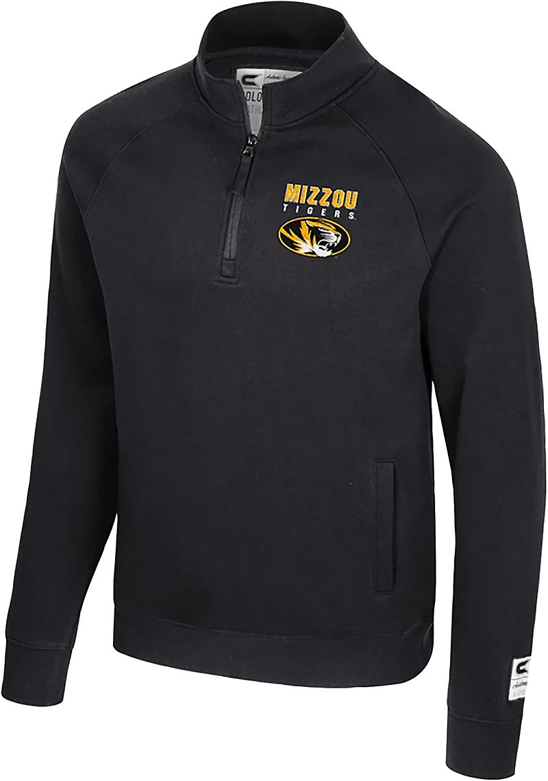 Colosseum Athletics Men's Missouri Nial 1/4 Zip Pullover
