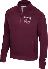 Colosseum Athletics Men's Mississippi State Nial 1/4 Zip Pullover