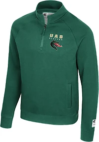 Colosseum Athletics Men's Alabama-Birmingham Nial 1/4 Zip Pullover