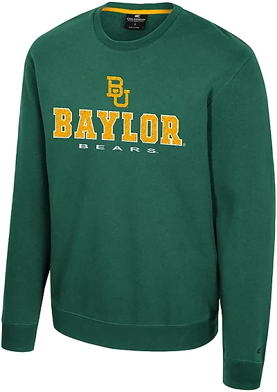 Colosseum Athletics Men's Baylor Zayn Crew Sweatshirt