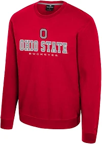 Colosseum Athletics Men's Ohio State Zayn Crew Sweatshirt